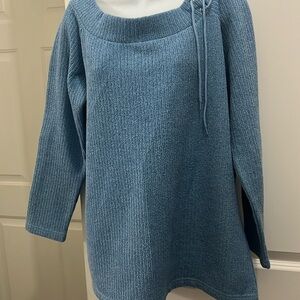 Venezia Vitale Knit Sweater light  blue Size Large